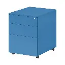 Trimline Mobile Pedestal - Secure Lockers - Blaze Blue.webp