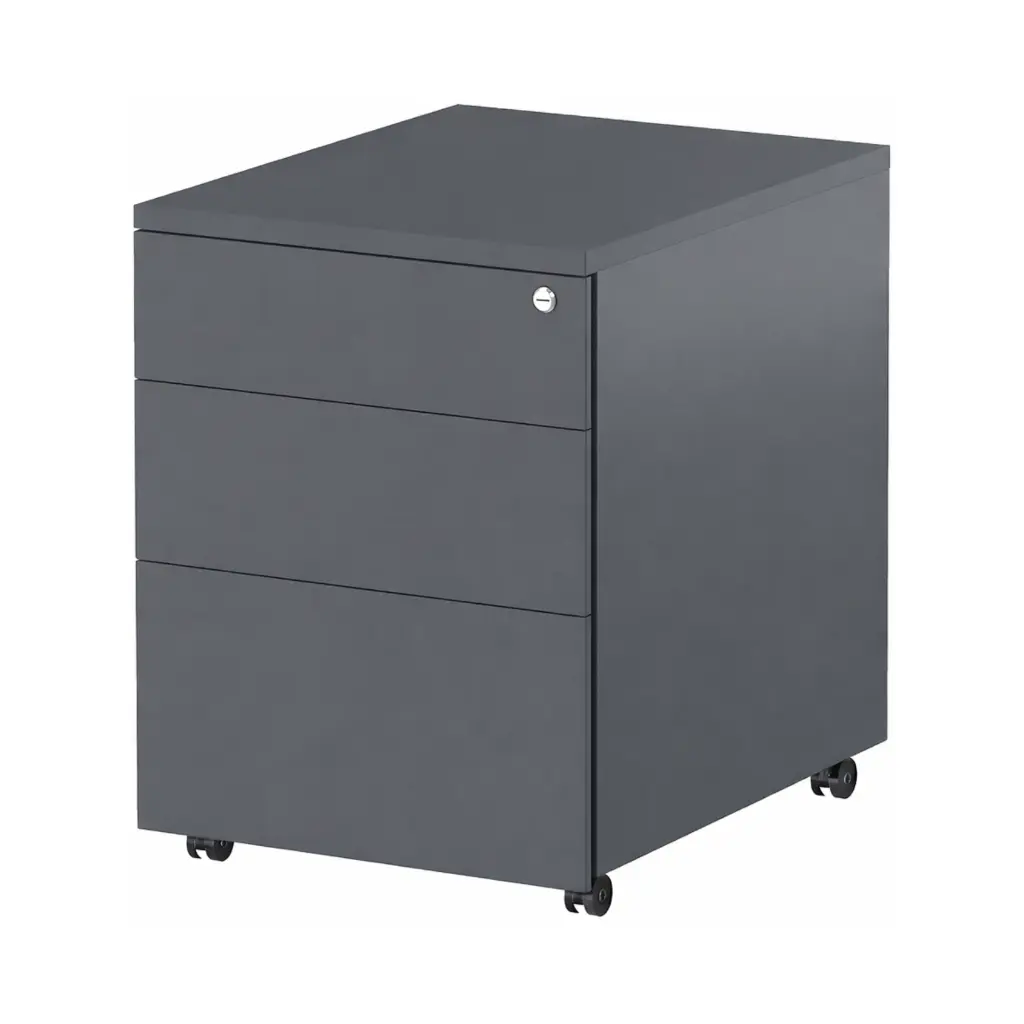 Trimline Mobile Pedestal - Secure Lockers - Graphite Ripple.webp