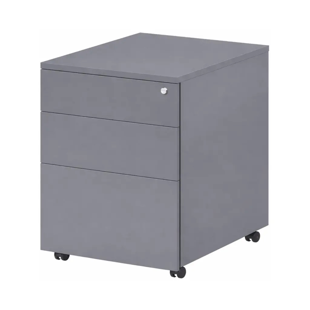 Trimline Mobile Pedestal - Secure Lockers - Grey.webp