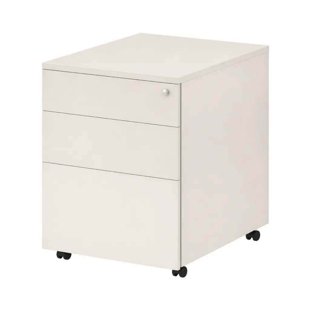 Trimline Mobile Pedestal - Secure Lockers - Beige.webp