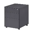 Trimline Mobile Pedestal - Secure Lockers - Dark Grey.webp