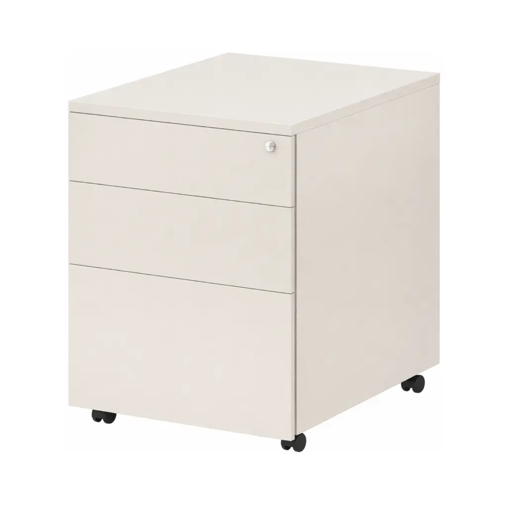 Trimline Mobile Pedestal - Secure Lockers - Light Grey.webp