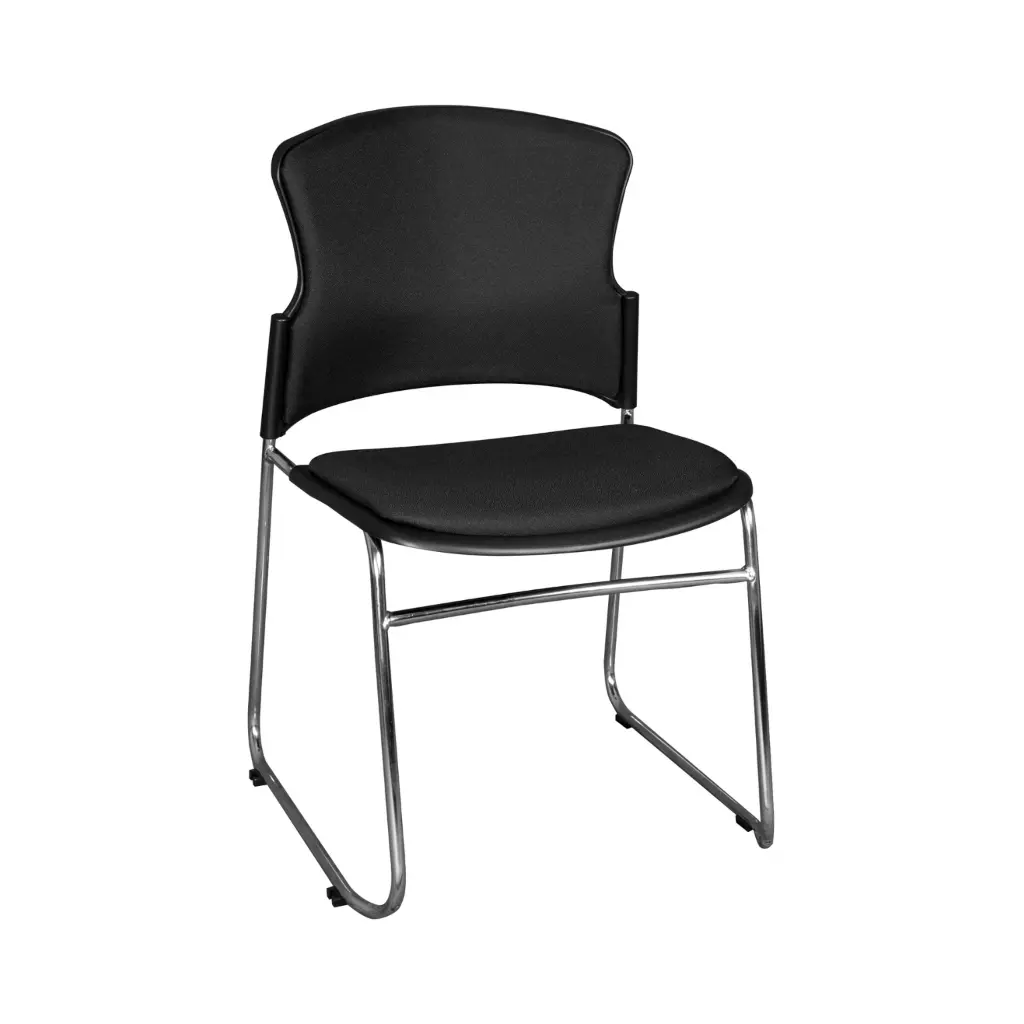 Adam Visitor Chair - Fabric Black.webp