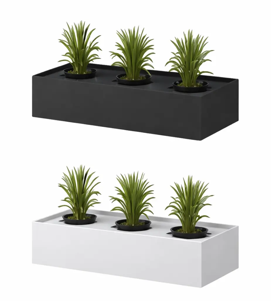 Planter Box 900W - Tambour Door Cabinet - Secure Lockers.webp