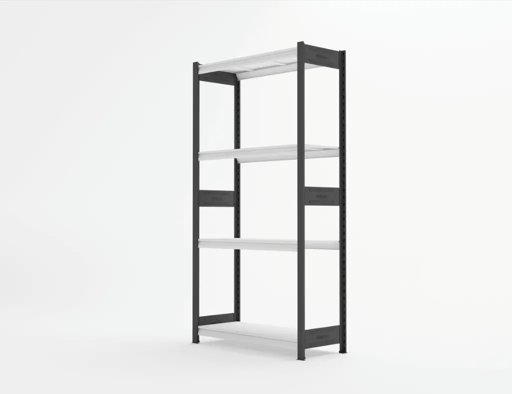 T-Span Shelving Racking - Starter – 450mm Deep - 1110mm Wide.webp