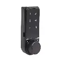 5 Digit Touch Pad Digital Lock - Black - Vertical - Secure Lockers.webp