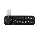 Push Button Digital Combination Lock - Black - Right Handed - Secure Lockers.webp