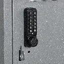 Wet Area Push Button Digital Combination Lock - Grey Metal Locker - Secure Lockers.webp