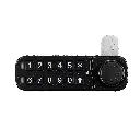 Wet Area Push Button Digital Lock - Black - Left Handed - Secure Lockers.webp