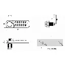 Wet Area Push Button Digital Lock - Dimensions - Secure Lockers.webp