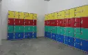 Four Door and Eight Door ABS Plastic Locker 1950H - Alternating Colour and Size - Secure Lockers.webp