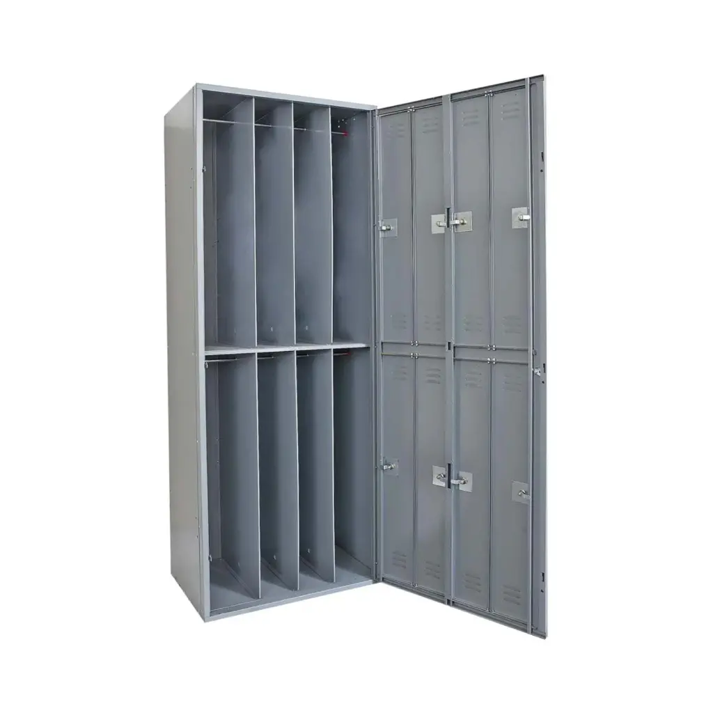 Uniform Garment Locker - Open Door - Secure Lockers.webp