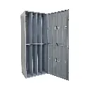 Uniform Garment Locker - Open Door - Secure Lockers.webp