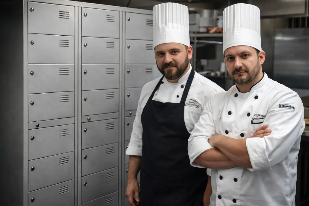 Chef's Uniform Garment Fold Lockers - Secure Lockers.webp