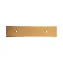 Stainless Steel Locker Nameplate Holder - Rose Gold - Secure Lockers.webp