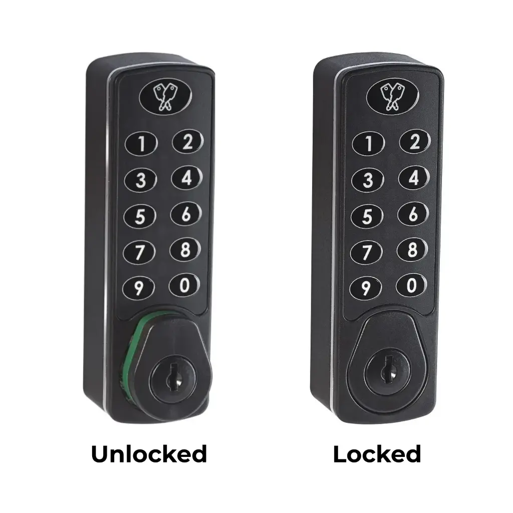 Horizon Digital Lock 3950 - Unlocked and Locked - Secure Lockers.webp