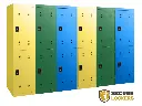 2 Door Large School Locker - Alternating Colours.webp