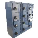Mini Mobile Phone Metal Locker - Blue with combindation keylock - Secure Lockers.webp