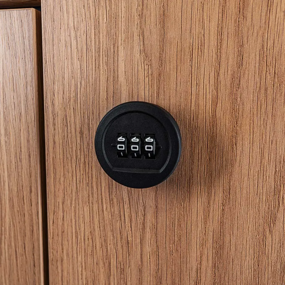 Circular Combination Cam Lock 3 Dial (Public Mode) - Laminate Lockers - Secure Lockers.webp