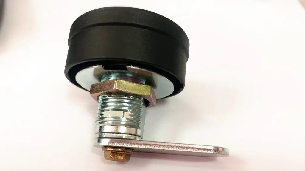 Circular Combination Cam Lock 3 Dial (Public Mode) - Full View - Secure Lockers.webp