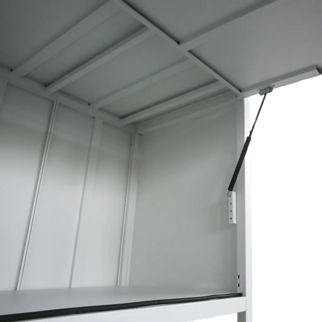 Over Bonnet Storage Locker - Inside View Right - Secure Lockers.webp
