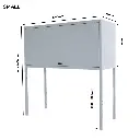 Over Bonnet Storage Locker - Small Dimensions - Secure Lockers.webp