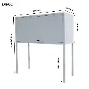 Over Bonnet Storage Locker - Large Dimensions - Secure Lockers.webp