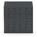 8 Door Metal Locker with Sloping Top - Secure Lockers.webp