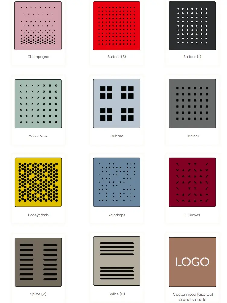 Metal Defence Lockers Door Perforations - Secure Lockers.webp