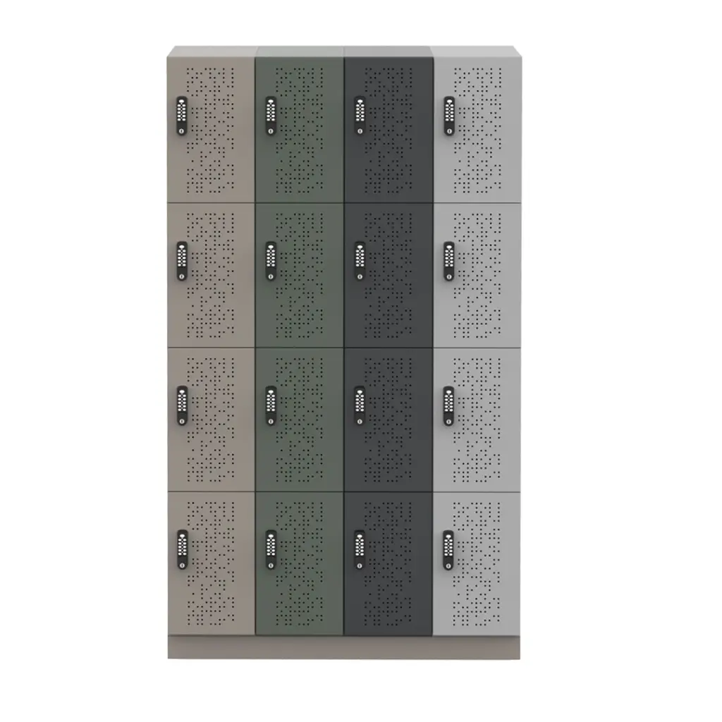 4 Door Metal Defence Lockers - Digital Lockers - Secure Lockers.webp