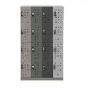 4 Door Metal Defence Lockers - Digital Lockers - Secure Lockers.webp