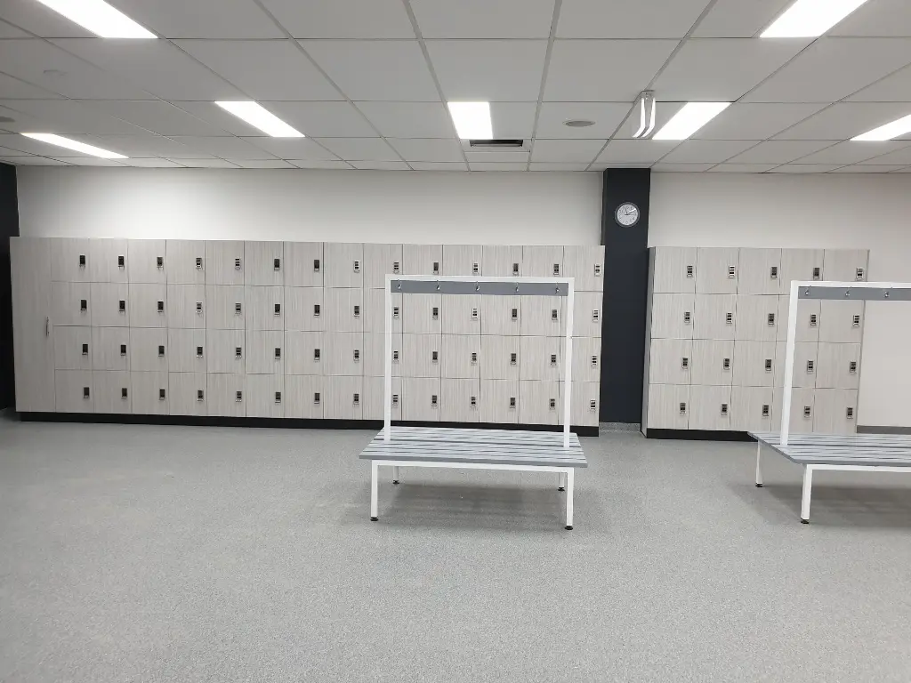 Laminate Lockers - White Office Lockers - Secure Lockers.webp