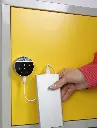 6 Digit Zinc Alloy Digital Lock - Charging - Secure Lockers.webp