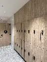 RFID Digital Slamlock Lock - Natural Oak Laminate Locker - Secure Lockers.webp