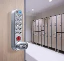 KL1000 Classic KitLock Locker Lock - Silver - Laminat Lockers - Secure Lockers.webp