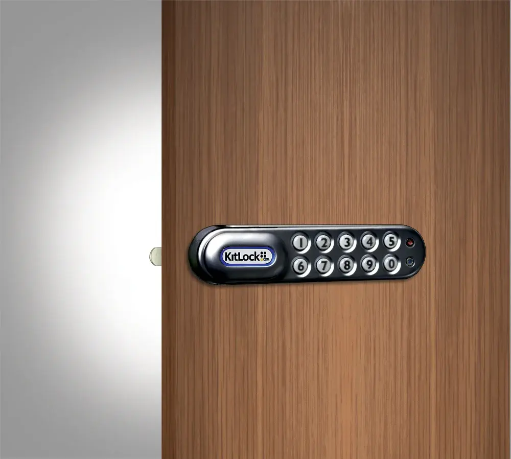 KL1000 Classic KitLock Locker Lock - Black - Secure Lockers.webp