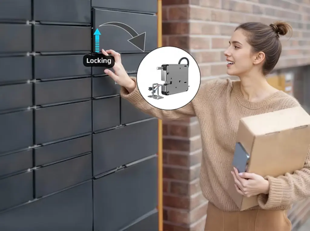 Invisible Electronic Solenoid Lock - Parcel Lockers - Secure Lockers.webp