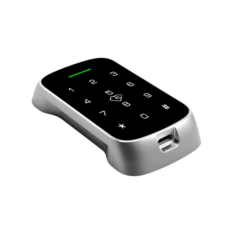 X Lock Silver - Flat - Secure Lockers.webp