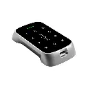 X Lock Silver - Flat - Secure Lockers.webp