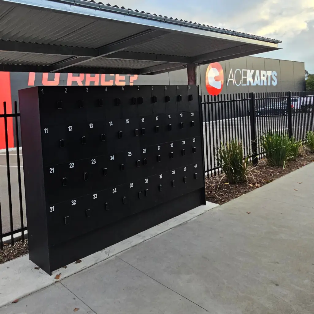 Smart Locker Lock - App & Web Controlled - SL820 - Black Lockers -Secure Lockers.webp