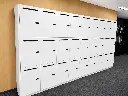 Slimline Mailing Metal Locker - White - Secure Lockers.webp