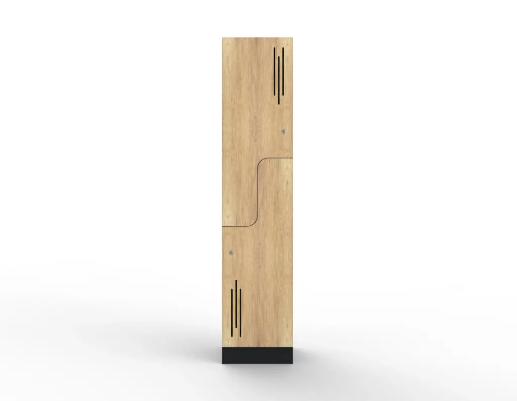 Stepped Door Laminate Locker 