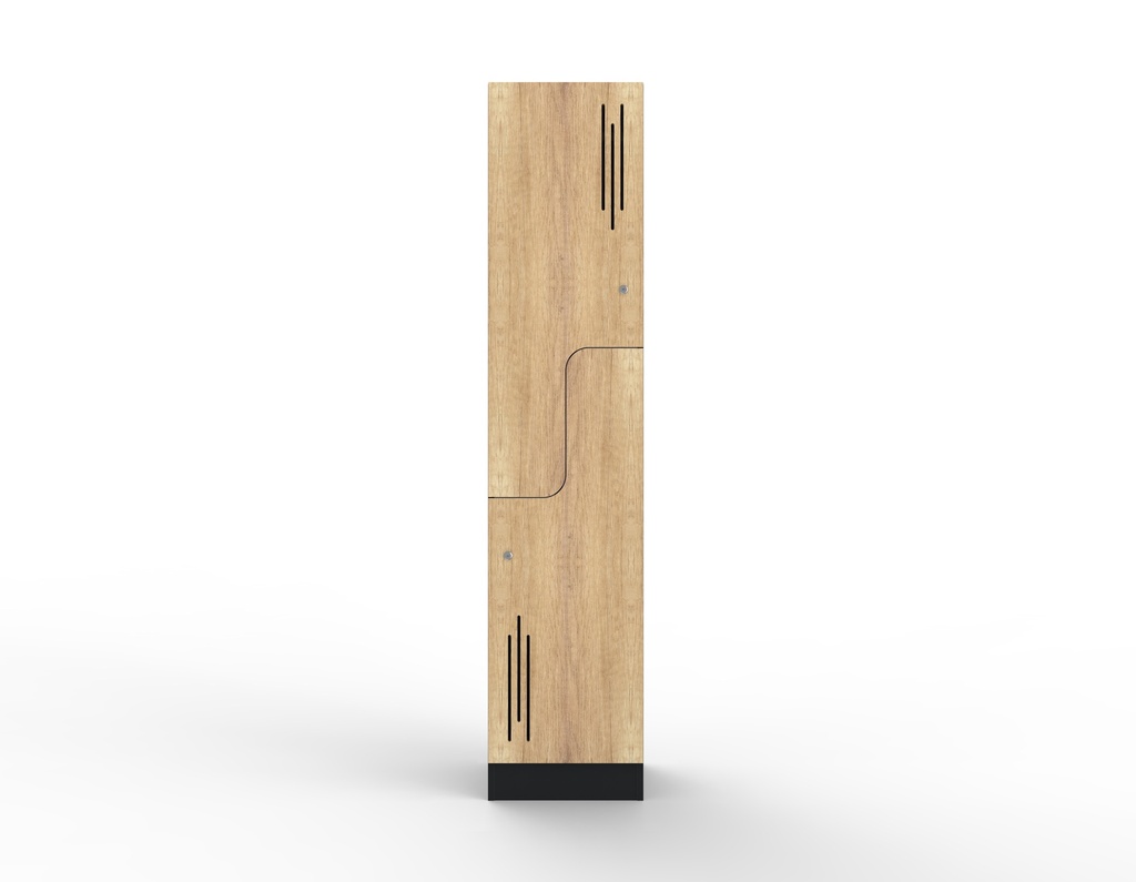 Stepped Door Laminate Locker