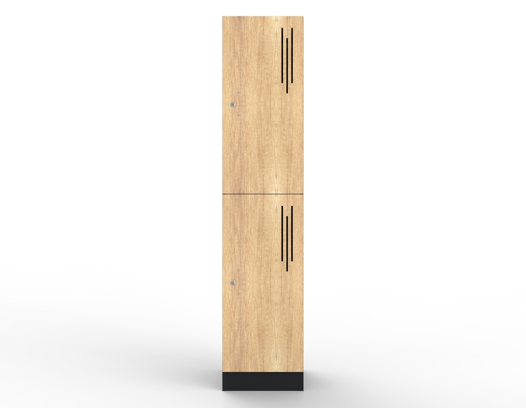 2 Door Laminate Locker