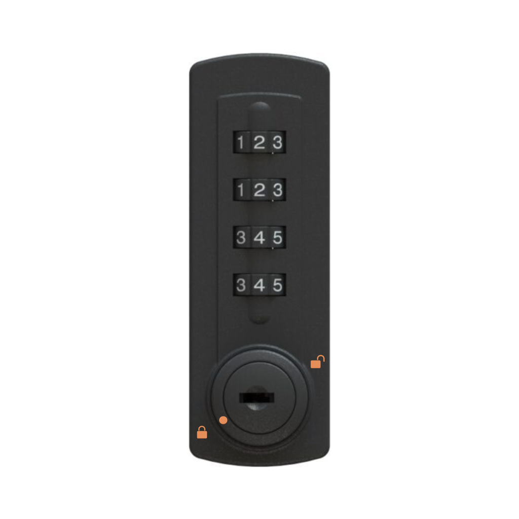 Gemini Mechanical Combination Lock 2700 (Public / Private)