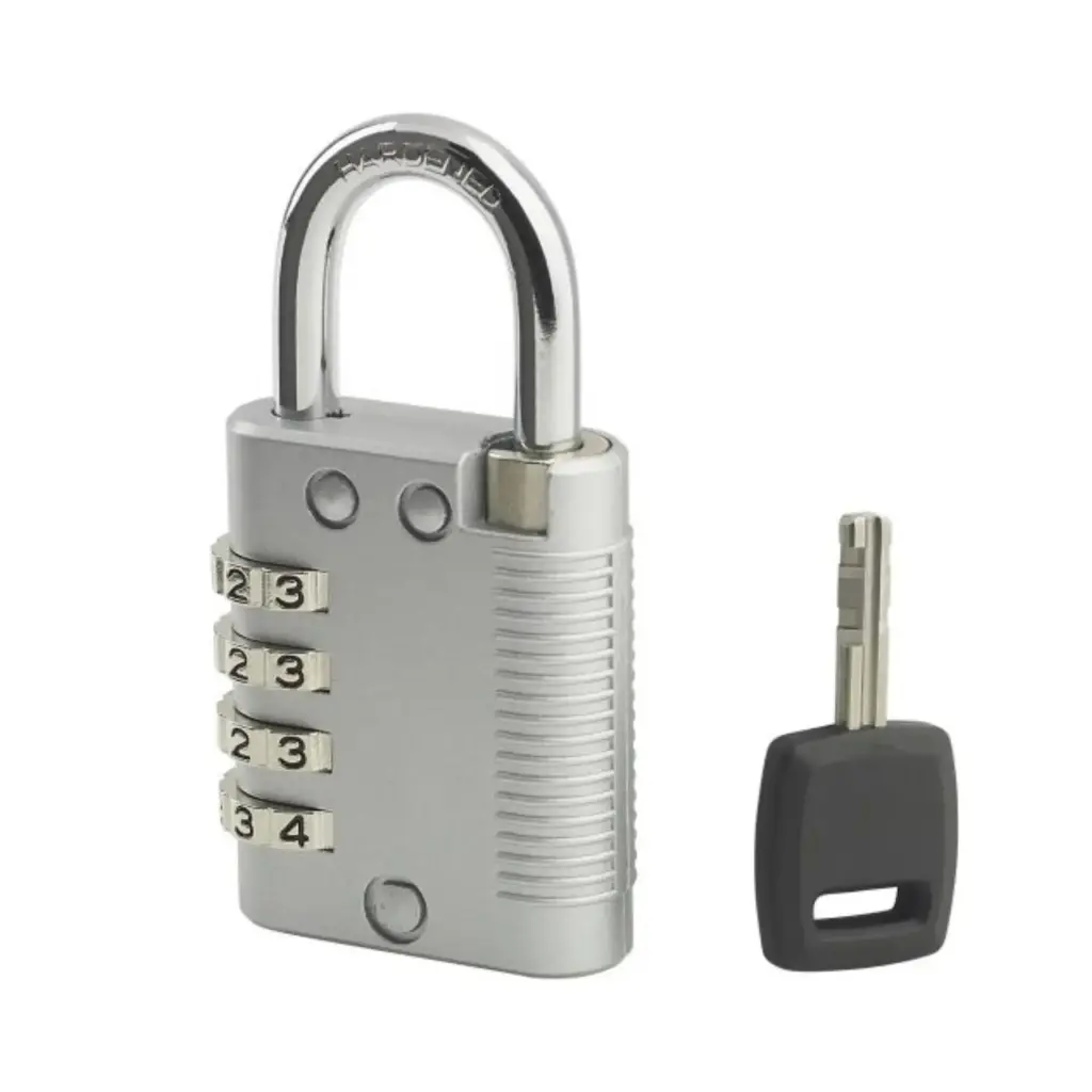 Combination Locker Padlock with Override Key A222