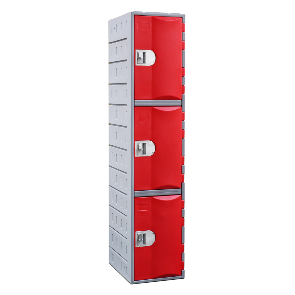 Three Door HDPE Heavy Duty Plastic Locker