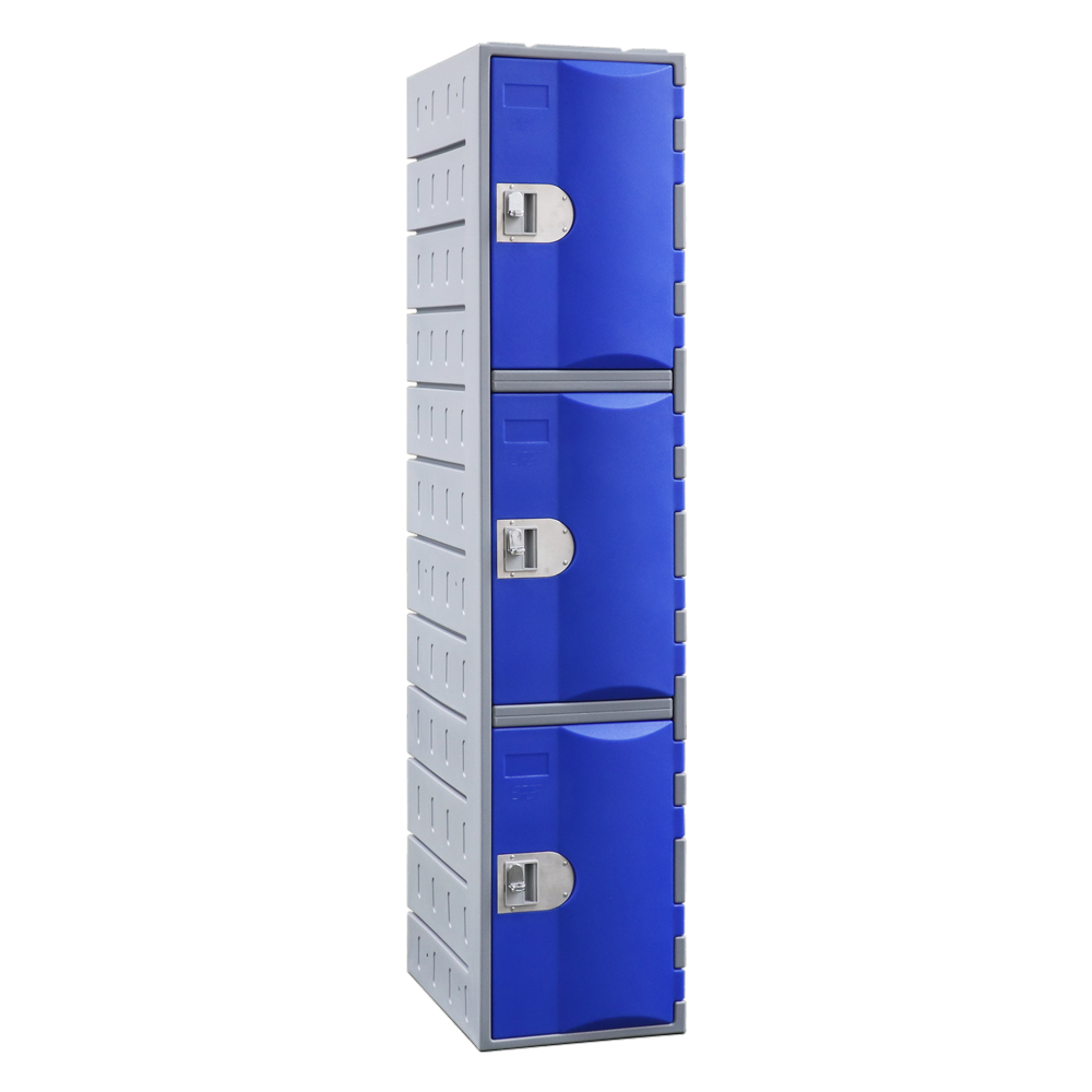 Three Door HDPE Heavy Duty Plastic Locker