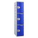 Three Door HDPE Heavy Duty Plastic Locker