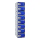 Eight Door HDPE Heavy Duty Plastic Locker (Phone Locker)